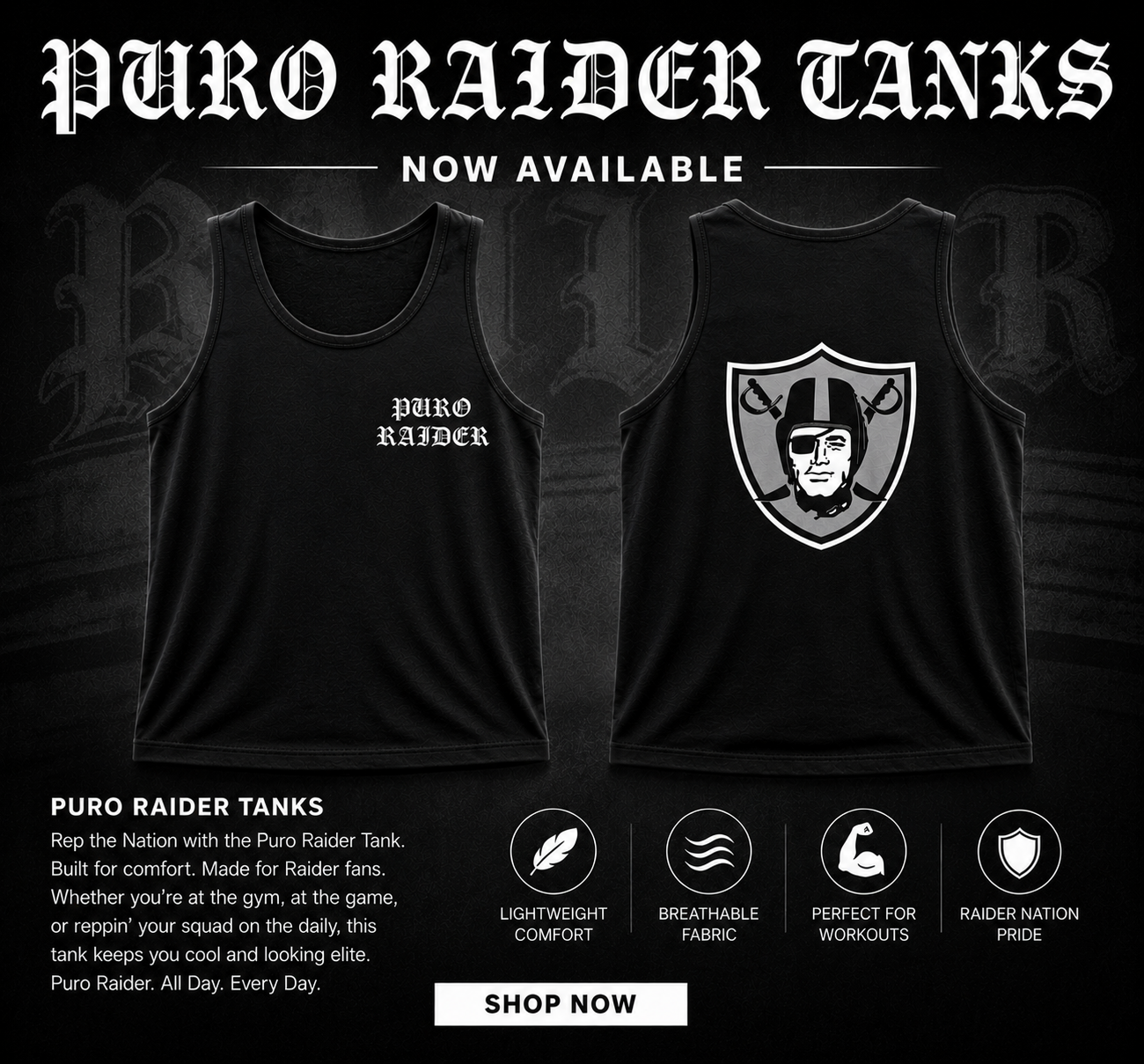 Puro Raider Tanks